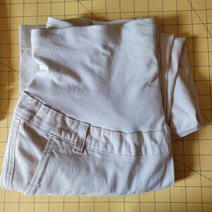 GAP Khaki Cotton Maternity Slacks Misses Size 12